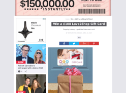 Win a £100 Love2Shop Gift Card