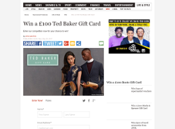 Win a £100 Ted Baker Gift Card