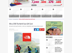 Win a £100 The North Face Gift Card