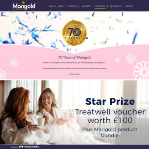 Win a £100 Treatwell Voucher + 1 of 10 Marigold Bundles