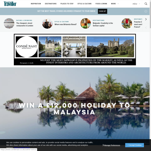 Win a £12,000 holiday to Malaysia