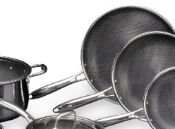 Win a 13 Piece Hexclad Hybrid Cookware Set with Lids