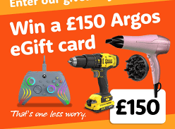 Win a £150 Argos Voucher
