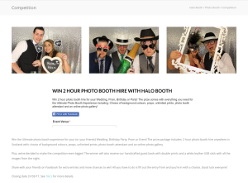 Win a 2 hour Ultimate Photo Booth Hire