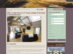 WIN a 2 night stay at a 5* luxury cottage in the heart of Northumberland