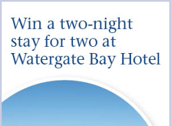 Win a 2-Night Stay at Watergate Bay Hotel for 2
