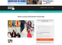 Win a £250 Love2shop Voucher