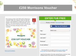 Win a £250 Morrisons voucher