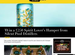 Win a £250 Spirit Lover's Hamper from Silent Pool Distillers
