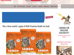 Win a 3 Months’ Supply of IAMS Proactive Health Cat Food