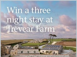 Win a 3-Night Stay for 4 at Trevear Farm
