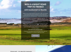 Win a 4 day road trip to France with Eurotunnel Le Shuttle inc £500 spending money