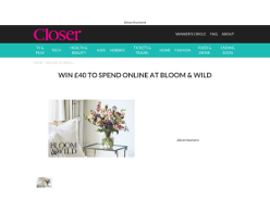 Win a £40 Bloom & Wild Voucher