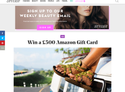 Win a £500 Amazon Gift Card
