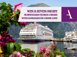 Win a 7-Night Norwegian Fjords Cruise with Ambassador Cruise Line
