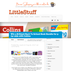 Win a Back To School Book Bundle from Collins