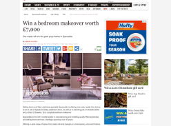 Win a bedroom makeover