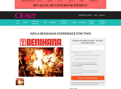 Win a Benihana Experience For Two