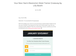 Win a Body Sauna Waist Trainer
