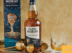 Win a Bottle of Glen Moray's Twisted Vine Whisky