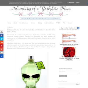 Win a Bottle of Outerspace Vodka