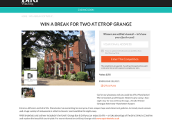Win a break for two at Etrop Grange Manchester inc dinner