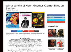 Win a bundle of Henri-Georges Clouzot films on Blu-ray