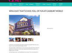 Win a Cadbury World family pass