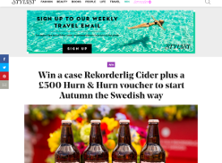 Win a Case Of Rekorderlig Cider + £500 Hurn & Hurn Voucher