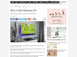 Win a Cello Platinum TV