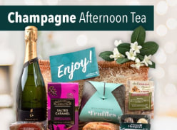 Win a champagne afternoon tea hamper