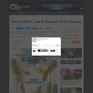 Win a CHiPs: Law & Disorder Prize Bundle