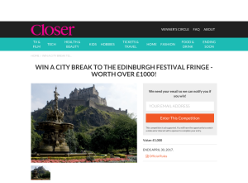 Win a City Break to the Edinburgh Festival Fringe - worth over £1000