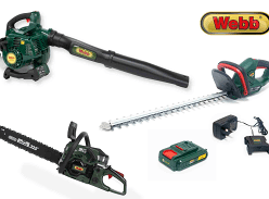 Win a Collection of Webb Garden Machinery