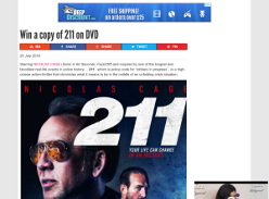 Win a copy of 211 on DVD
