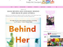 Win a copy of Behind her Back