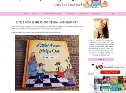 Win a copy of Little Mouse Helps Out