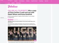 Win a copy of Pitch Perfect 3 and rock out with Rebel Wilson and Anna Kendrick