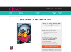Win a copy of Save Me on DVD