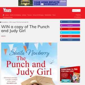 Win A copy of the book The Punch and Judy Girl