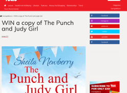 Win A copy of the book The Punch and Judy Girl