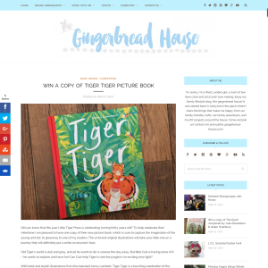 Win a copy of Tiger Tiger Picture Book