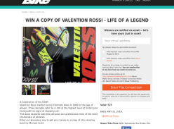 Win a copy of Valention Rossi - Life of a legend