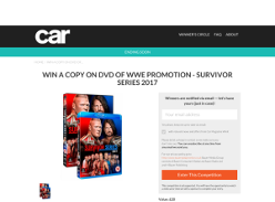 Win a copy on DVD of WWE Promotion - Survivor Series 2017