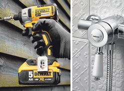 Win a DeWalt DCF887P2 18v Impact Driver with two 5.0Ah Batteries, Charger and Case