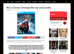 Win a Doctor Strange Blu-ray and posters