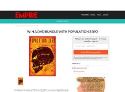 Win a DVD bundle with Population Zero