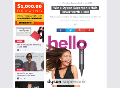 Win a Dyson Supersonic Hair Dryer worth £300