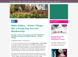 Win a Family Day Out and Membership