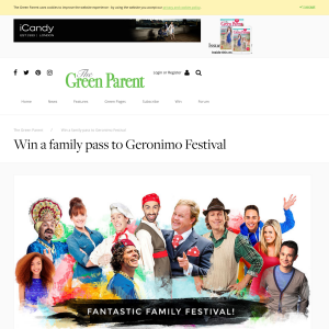 Win a Family Pass to Geronimo Festival 2017